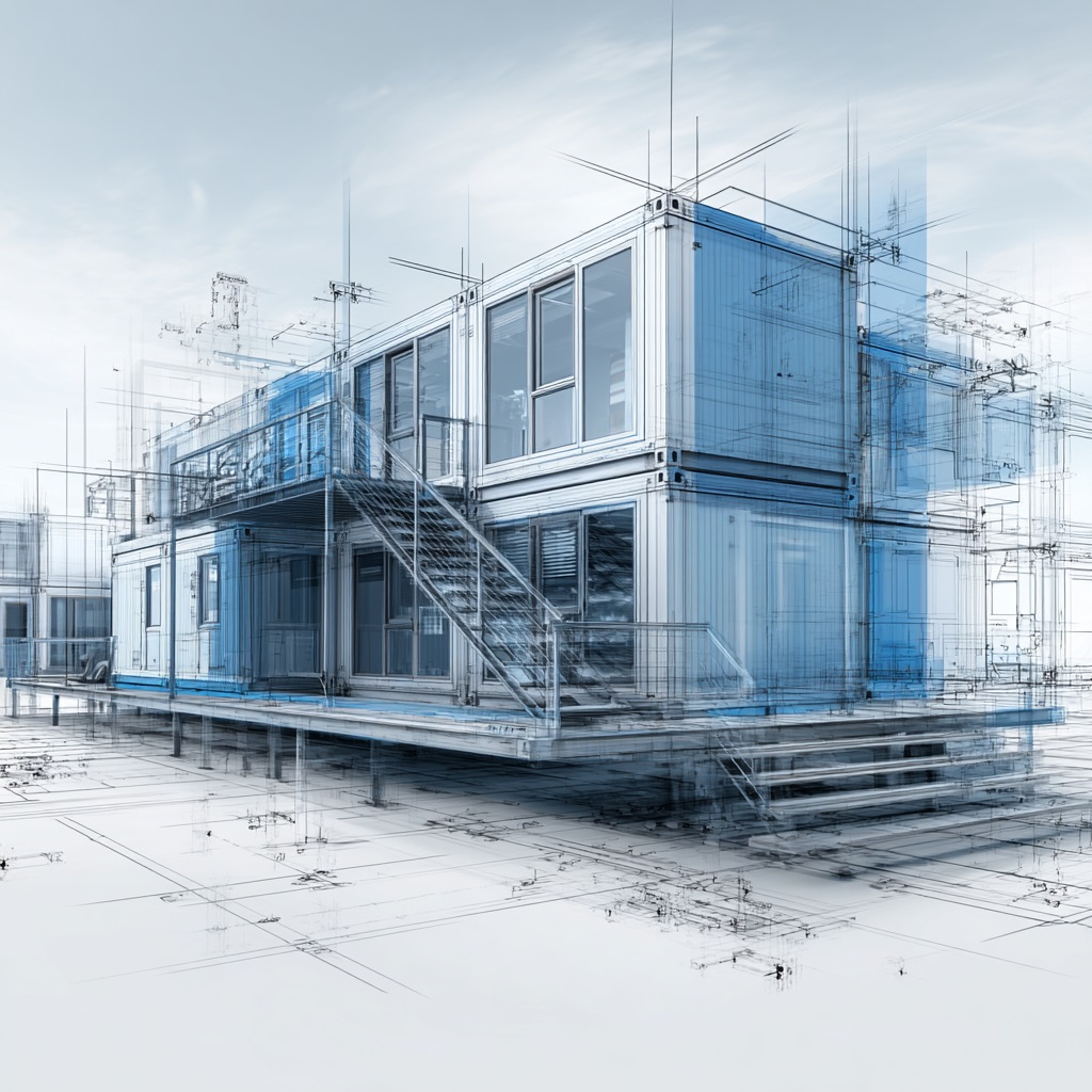 Монтаж и демонтаж модульных зданий