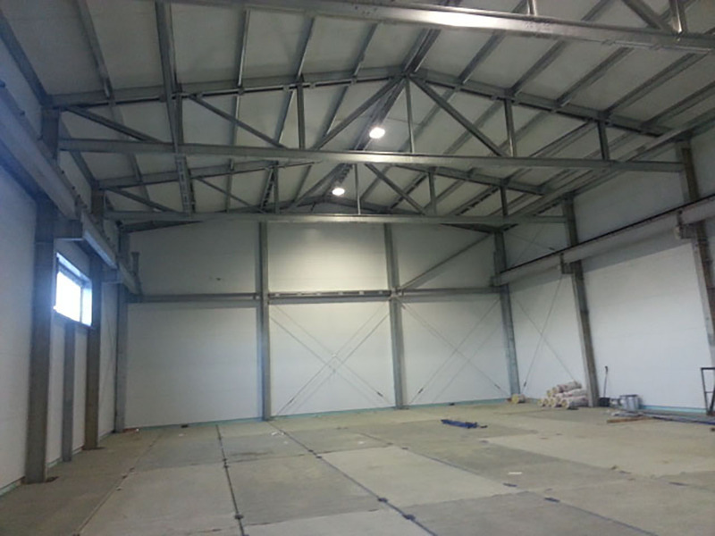 Вахтовый городок и промышленная база для нужд строительства электростанции Ямал СПГ