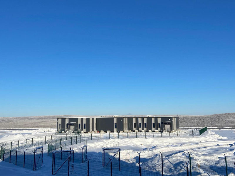 Служебно-пассажирское здание. Аэропорт Эльга