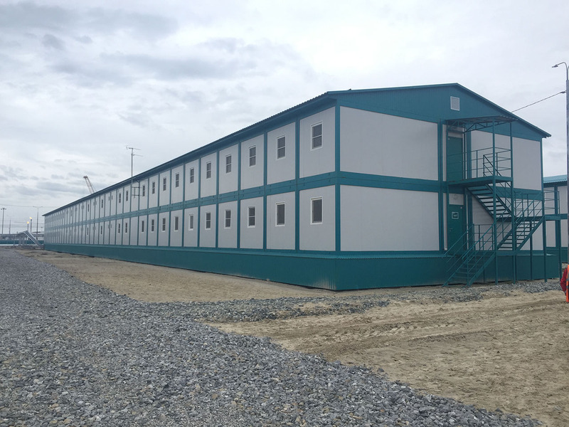 Вахтовый городок на 1200 человек для нужд строительства ЗапСибНефтехим