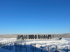 Служебно-пассажирское здание. Аэропорт Эльга